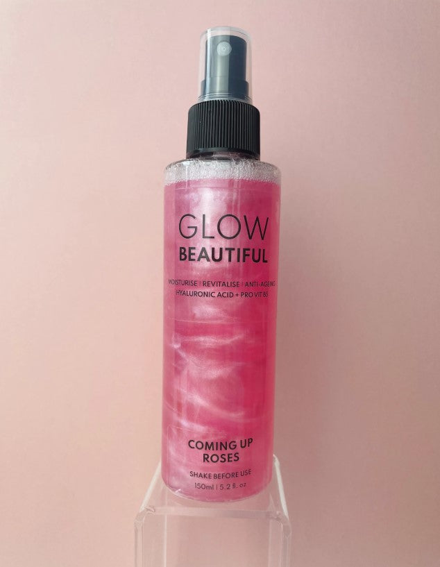 Grip + Glow Hydration Mist - Coming Up Roses moisturising pole grip
