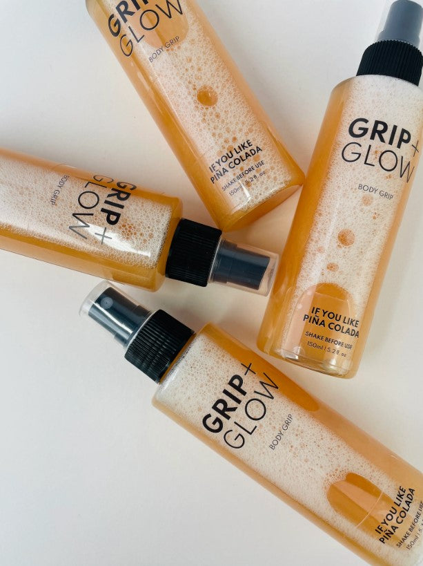 Grip + Glow Dewy/Tacky Body Grip - If You Like Pina Colada, Pole Dance, Pole Grip, Pole Fitness, Pole Grip aids, Grip + Glow bottle Pina Colada