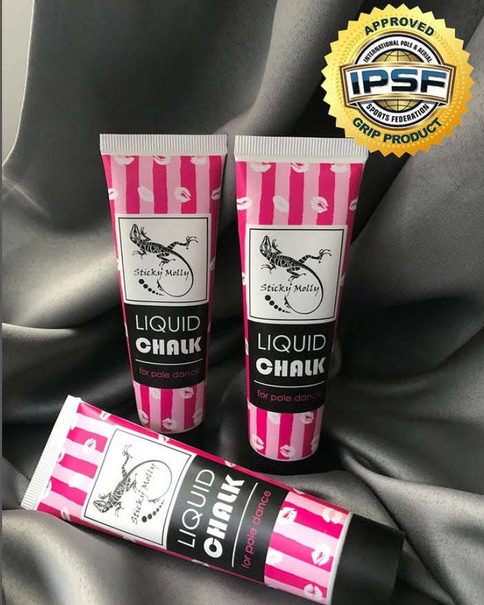Sticky Molly Liquid Chalk, Chalk for pole dancing, Sticky Molly Rosin