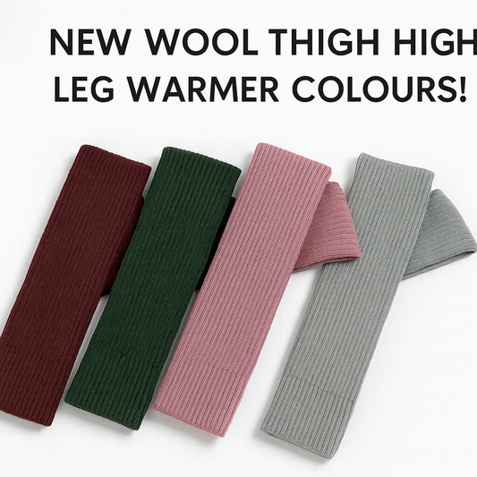 Leg warmers, thigh high leg warmers, New leg warmers