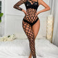 pole dance bodysuit, Asymmetric Black Rhinestone Bodysuit for Pole Dancers