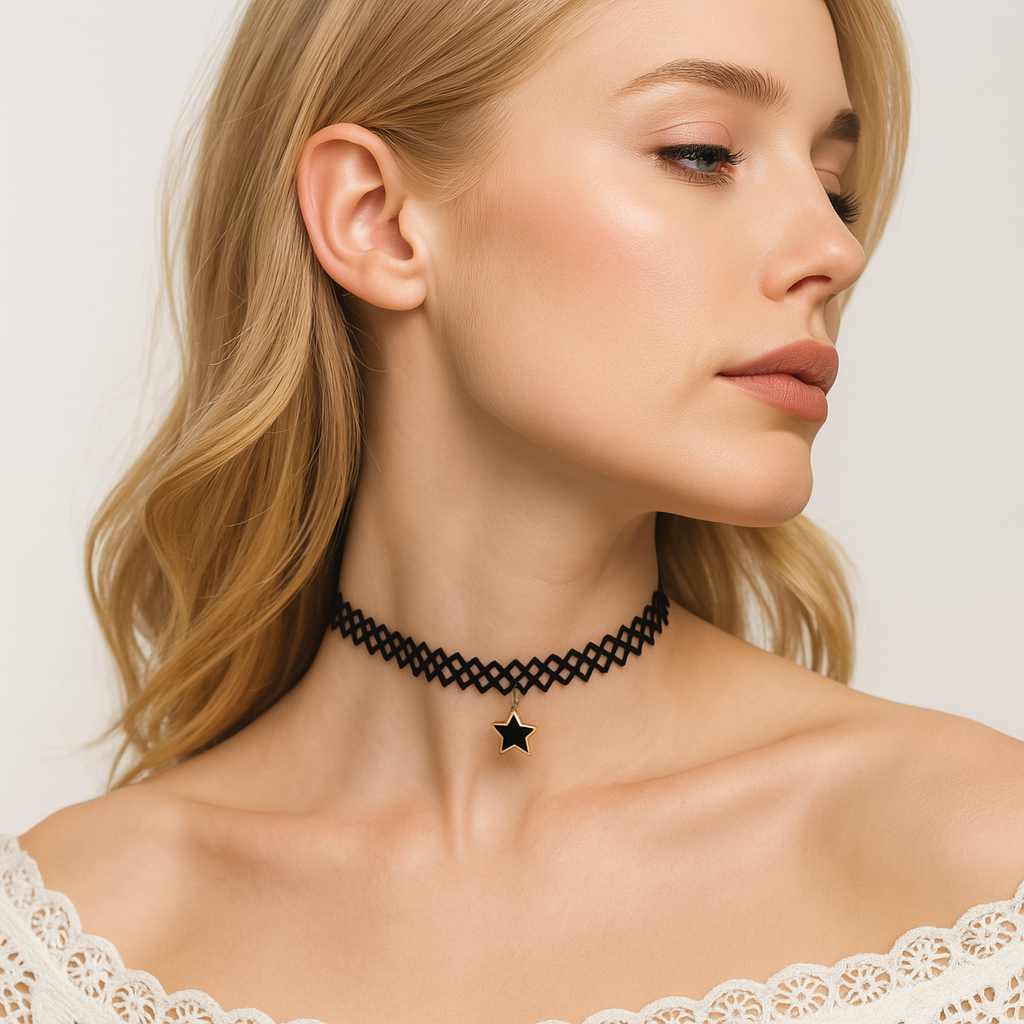 pole dance choker necklace, pole dancer accessories, pole fitness jewellery, dancewear choker necklace, festival choker for pole dancers, pole performance jewelry, 
pole dance fashion, pole wear accessories