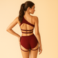 Crimson Blaze Strappy Pole Top