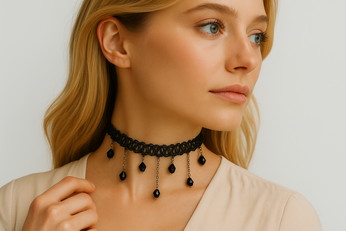 Pole outfit accessories, Choker necklace, Sexy choker necklace, Black choker, Statement choker, Gothic choker, Adjustable choker necklace