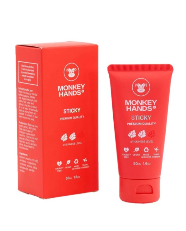 Monkey hands sticky