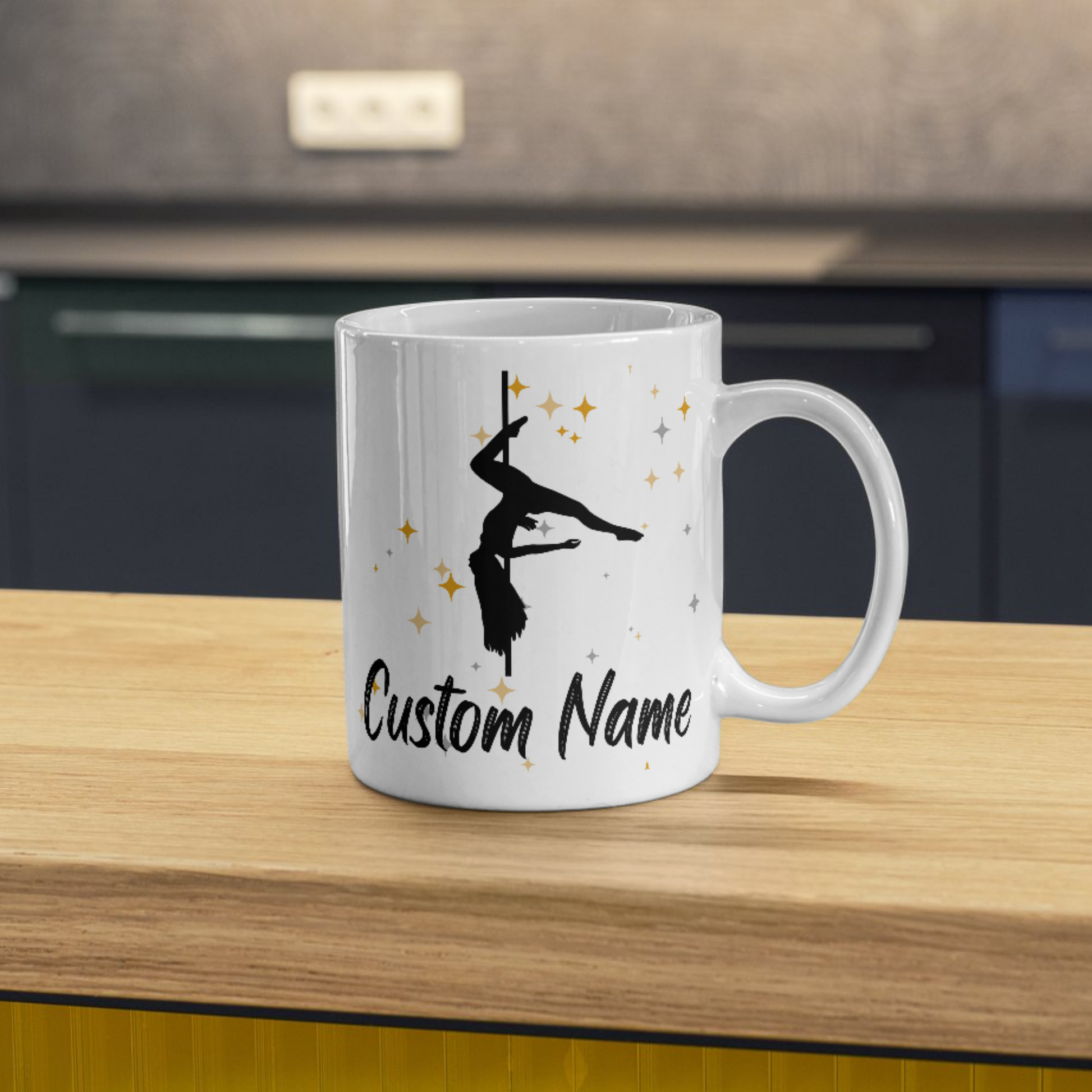 Elegant Pole Dancer Mug, Pole Dancer Gift, pole dancer gifts, gifts for pole dancers, pole dance accessories, pole fitness gifts, pole dance presents, pole fitness accessories, pole dancer gift ideas, unique gifts for pole dancers, pole dance Christmas gifts, pole dance birthday gift, pole dancing merch, pole themed gifts, pole dance gift box, gifts for aerialists