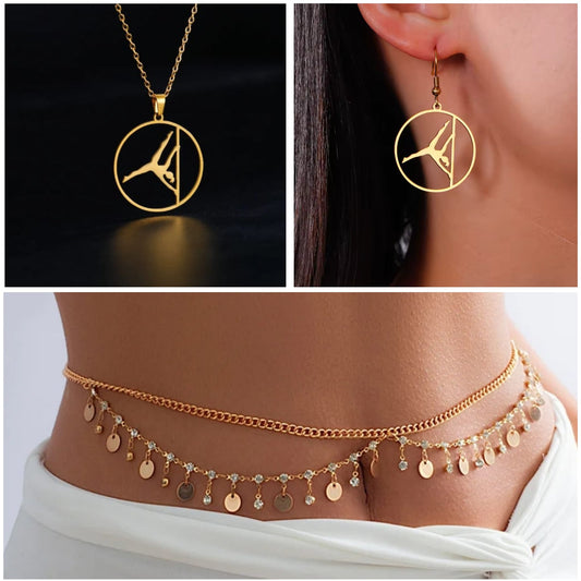 Pole Dancer Jewellery Set