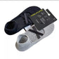 2 pack pole dance grip socks with ballet straps in Black & Grey – Non-slip socks for pole fitness and yoga.