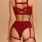 Ravishing Red Victory Pole Set, Pole dance Outfit, Sexy Pole Outfit, Pole dance set