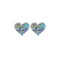 Reflective Mosaic Heart Nipple Pasties – Holographic, Sweat-Resistant & Skin-Safe Covers for Pole Dance, Raves & Performance