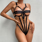 Defiance Bodysuit in Bold Black