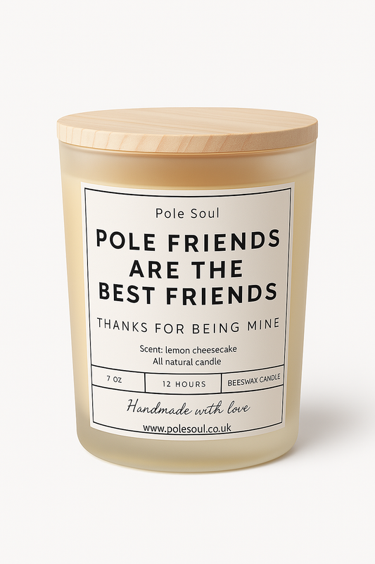 Gift for pole dancers. pole gifts, pole dancer gifts, pole candle, gift for pole sister, gift for pole friend