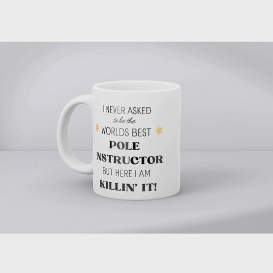 Pole dancer gift mug, Pole dance gift, pole instructor gift, pole dance mug, Christmas present for pole instructor, pole dance, pole fitness instructor, Pole dance mug, pole teacher gift