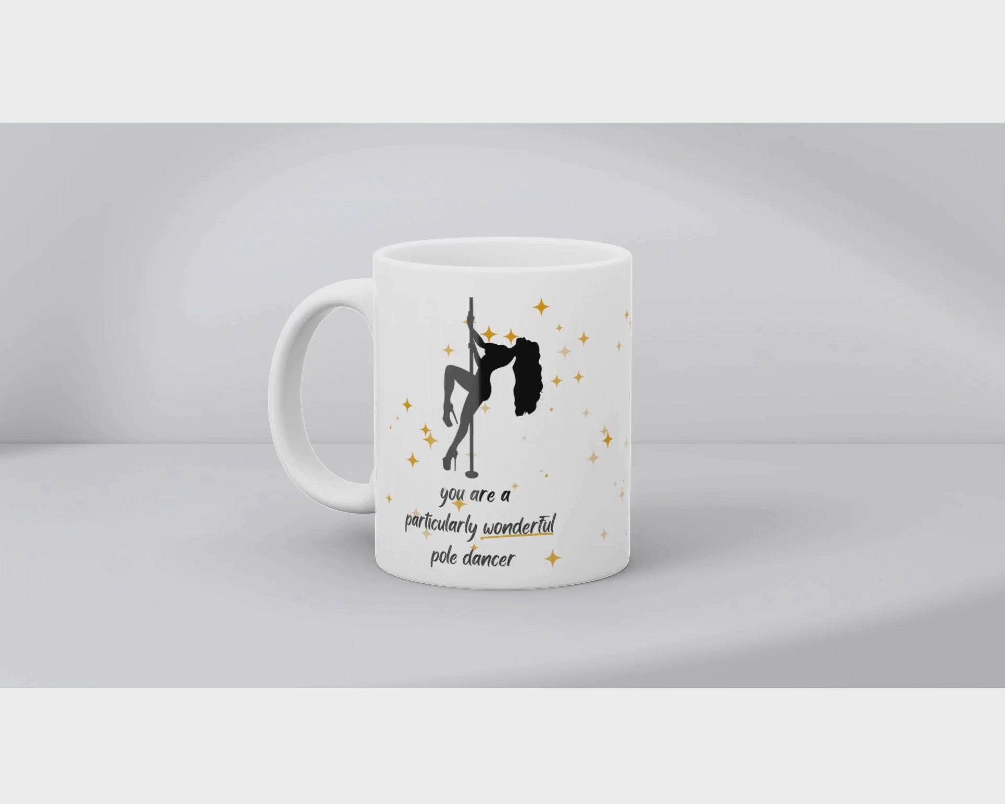 Elegent Pole Dancer Mug, Pole Dancer Gift, pole dancer gifts, gifts for pole dancers, pole dance accessories, pole fitness gifts, pole dance presents, pole fitness accessories, pole dancer gift ideas, unique gifts for pole dancers, pole dance Christmas gifts, pole dance birthday gift, pole dancing merch, pole themed gifts, pole dance gift box, gifts for aerialists