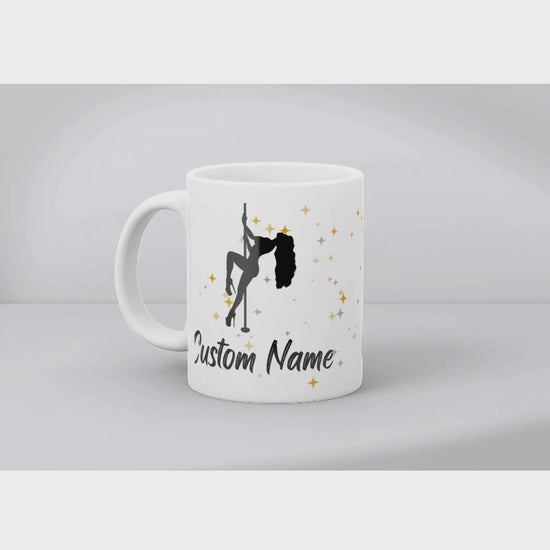 Elegent Pole Dancer Mug, Pole Dancer Gift, pole dancer gifts, gifts for pole dancers, pole dance accessories, pole fitness gifts, pole dance presents, pole fitness accessories, pole dancer gift ideas, unique gifts for pole dancers, pole dance Christmas gifts, pole dance birthday gift, pole dancing merch, pole themed gifts, pole dance gift box, gifts for aerialists