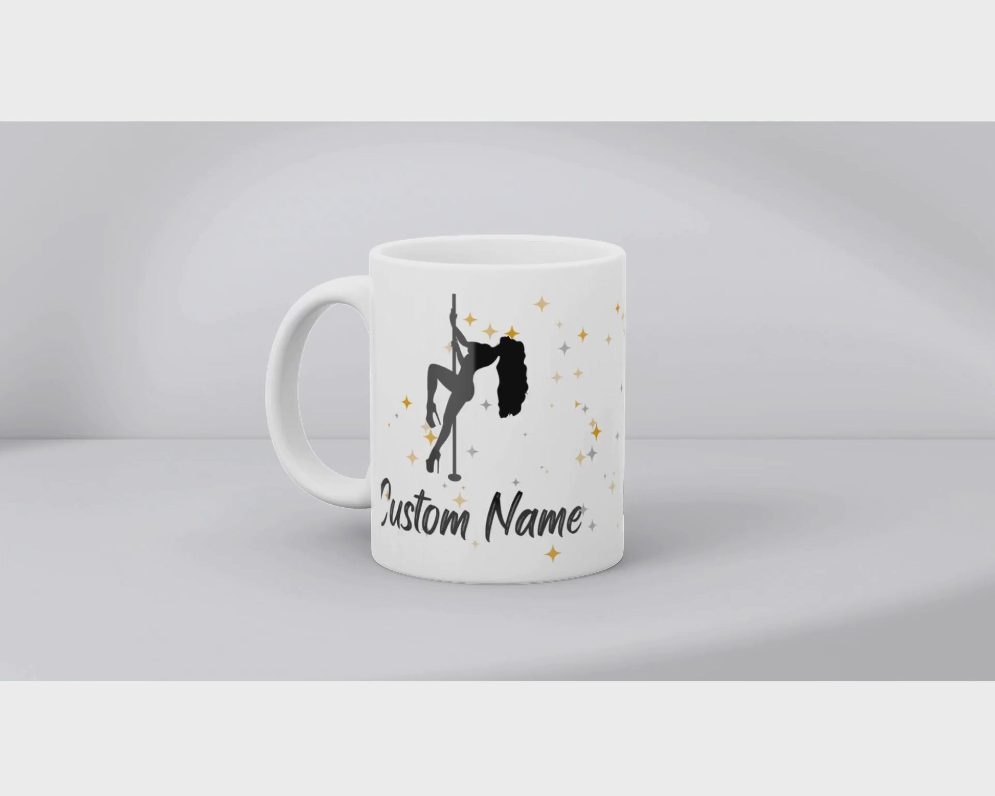 Elegent Pole Dancer Mug, Pole Dancer Gift, pole dancer gifts, gifts for pole dancers, pole dance accessories, pole fitness gifts, pole dance presents, pole fitness accessories, pole dancer gift ideas, unique gifts for pole dancers, pole dance Christmas gifts, pole dance birthday gift, pole dancing merch, pole themed gifts, pole dance gift box, gifts for aerialists