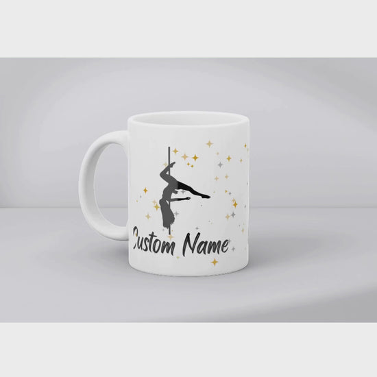 Elegant Pole Dancer Mug, Pole Dancer Gift, pole dancer gifts, gifts for pole dancers, pole dance accessories, pole fitness gifts, pole dance presents, pole fitness accessories, pole dancer gift ideas, unique gifts for pole dancers, pole dance Christmas gifts, pole dance birthday gift, pole dancing merch, pole themed gifts, pole dance gift box, gifts for aerialists
