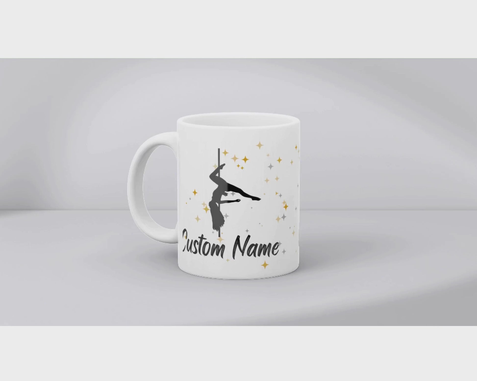 Elegant Pole Dancer Mug, Pole Dancer Gift, pole dancer gifts, gifts for pole dancers, pole dance accessories, pole fitness gifts, pole dance presents, pole fitness accessories, pole dancer gift ideas, unique gifts for pole dancers, pole dance Christmas gifts, pole dance birthday gift, pole dancing merch, pole themed gifts, pole dance gift box, gifts for aerialists