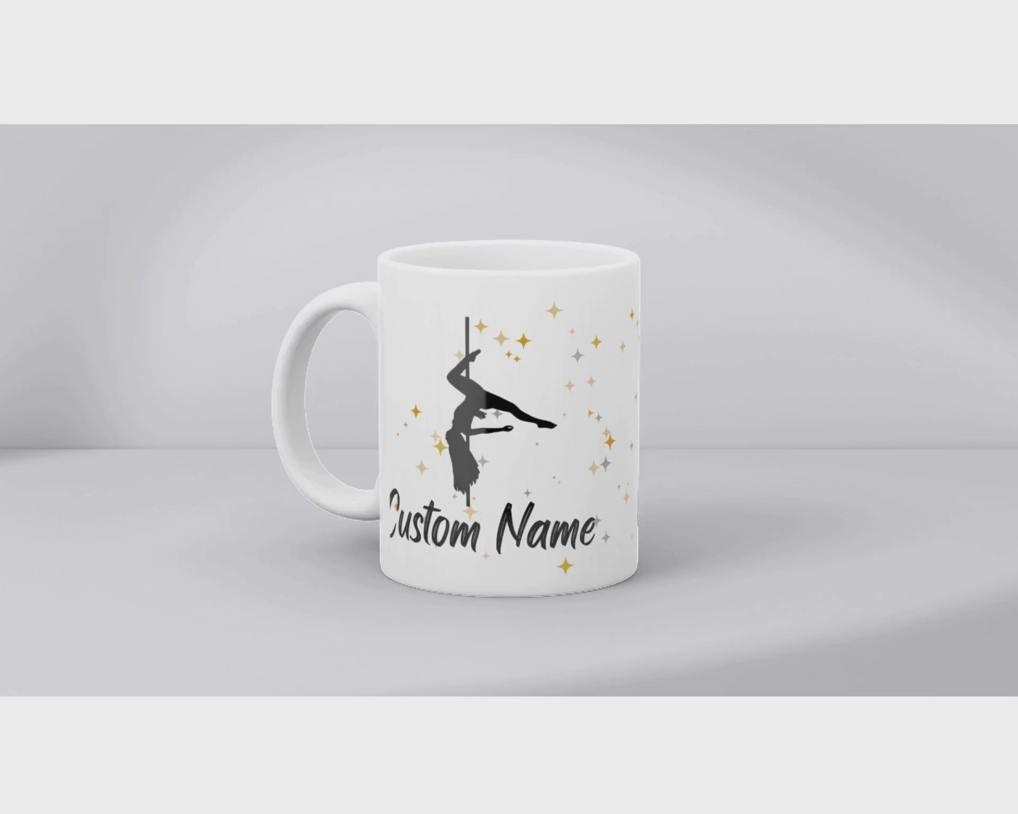 Elegant Pole Dancer Mug, Pole Dancer Gift, pole dancer gifts, gifts for pole dancers, pole dance accessories, pole fitness gifts, pole dance presents, pole fitness accessories, pole dancer gift ideas, unique gifts for pole dancers, pole dance Christmas gifts, pole dance birthday gift, pole dancing merch, pole themed gifts, pole dance gift box, gifts for aerialists