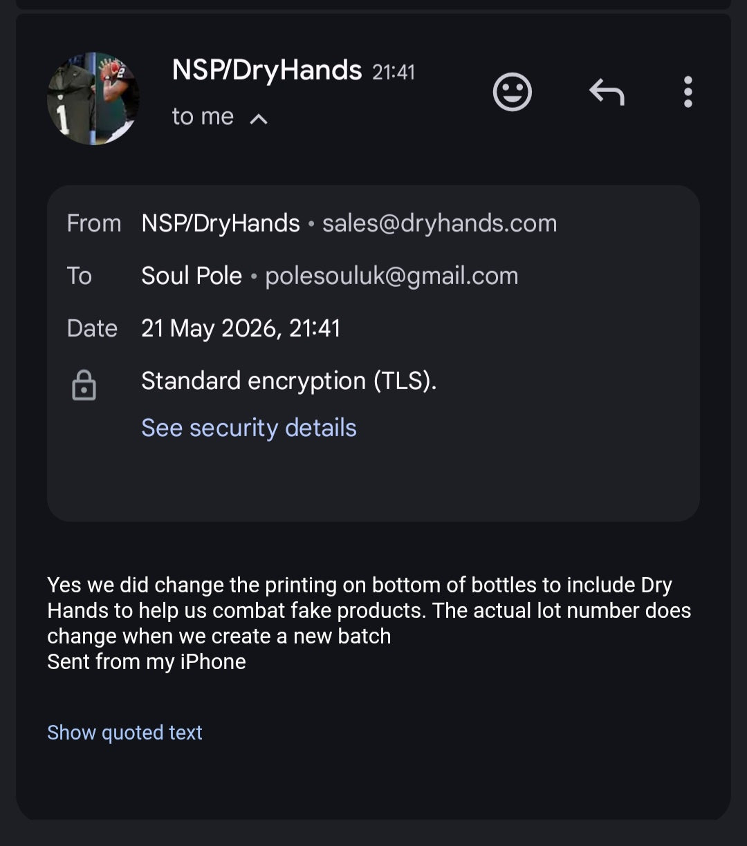 Dry Hands Studio Pack 12 x Bottles