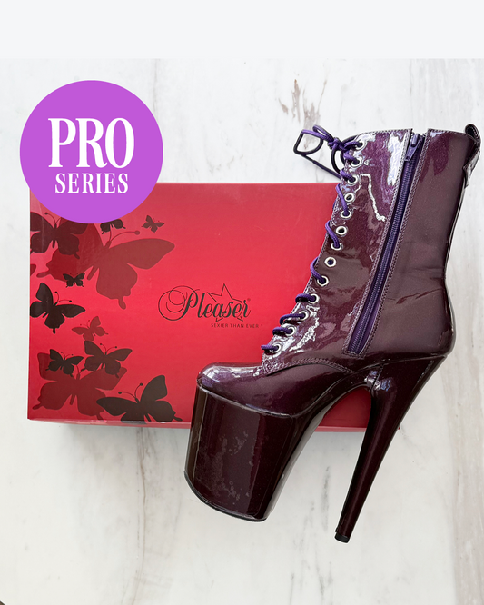 Pole Mom Design Invisible Heel Protectors Pro – Pleaser Flamingo Boots 8" Platform Protectors