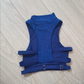 Glitter Blue High Neck Pole Dance Top - Pole Dance Clothing - Pole Dance Top