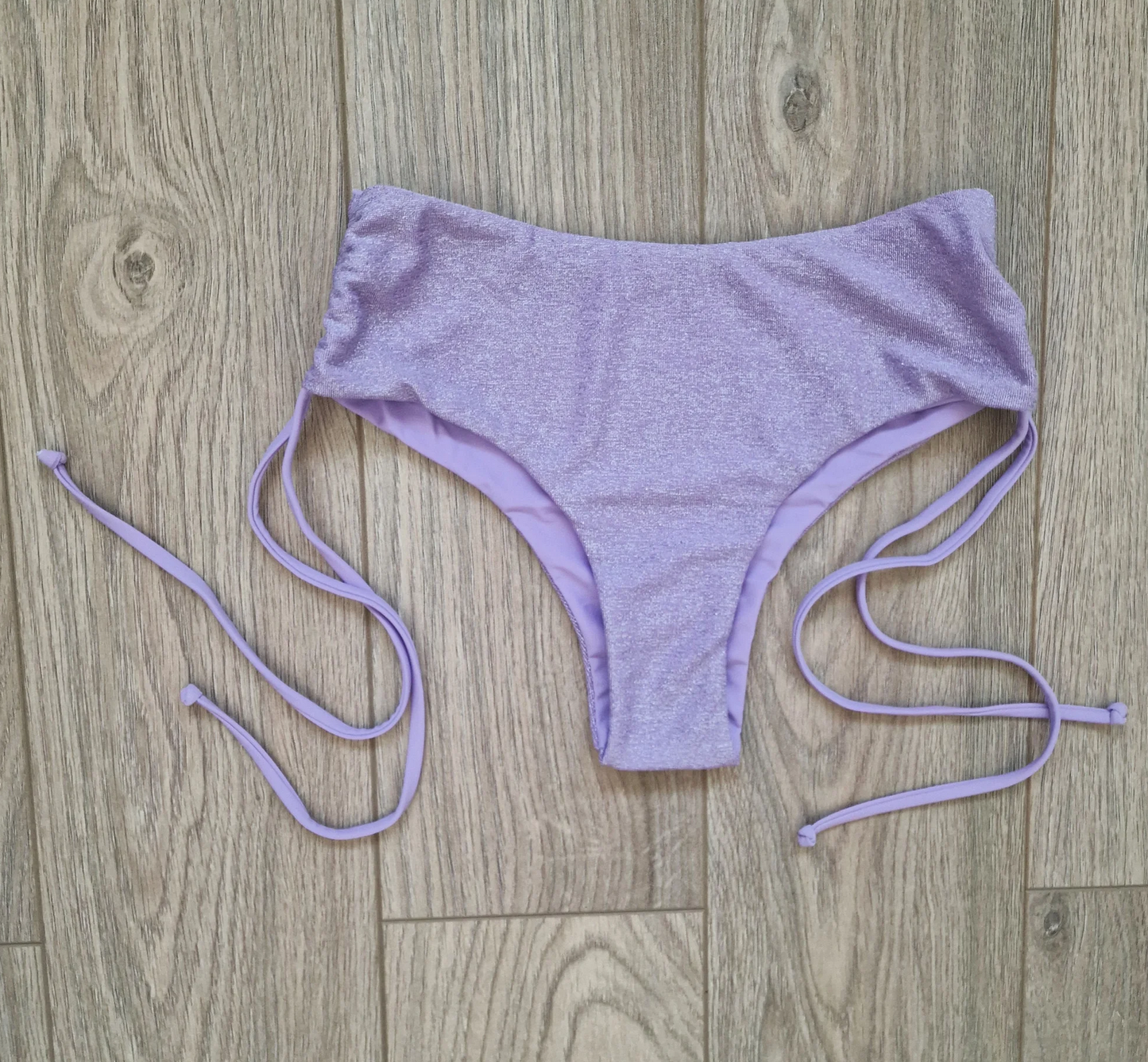 Cheeky Glitter shorts - Luscious Lilac