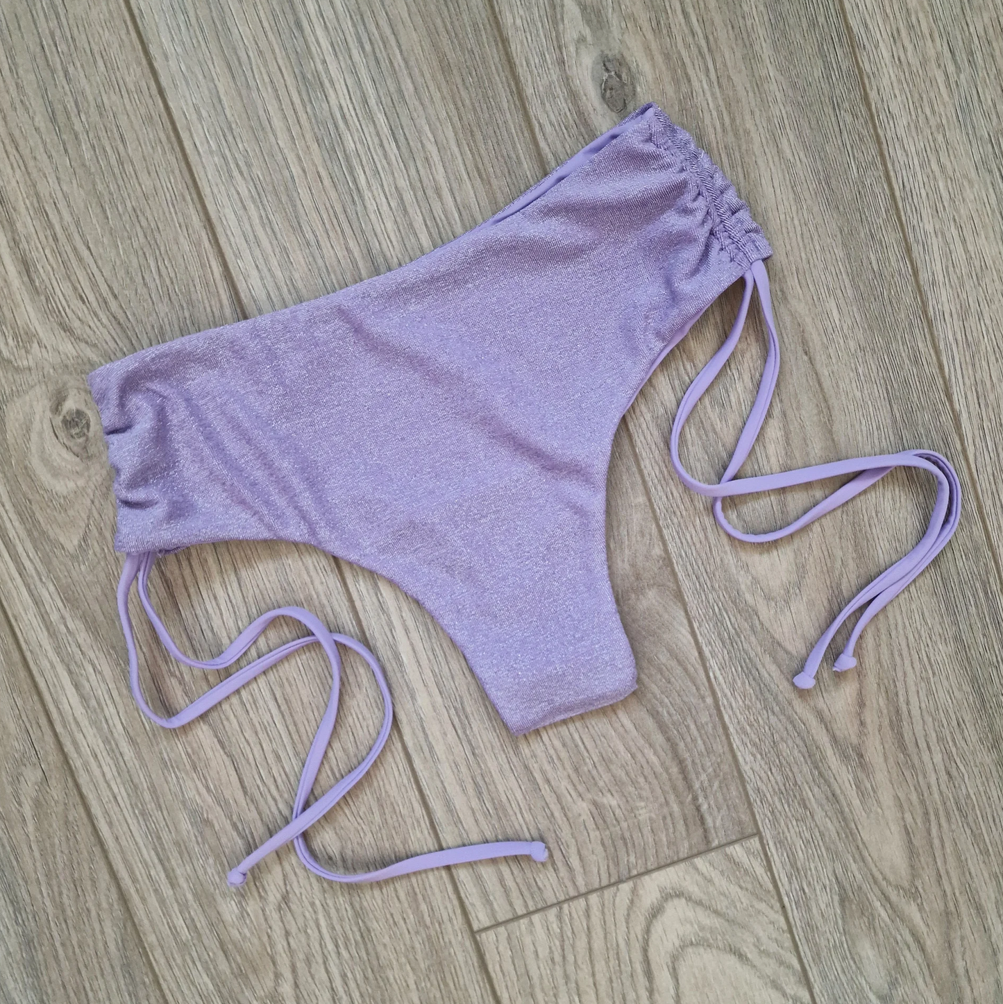 Cheeky Glitter shorts - Luscious Lilac